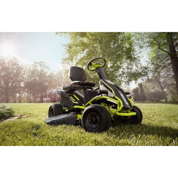 tondeuse autoportée rider ryobi rm480e 48v 100ah l.96 cm – Image 2