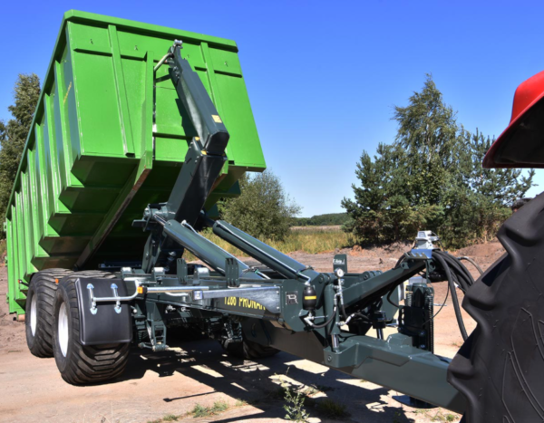 Remorque porte caisson T286 / homologation française