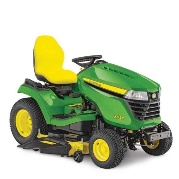 tondeuse autoportée à ramassage john deere x590 – Image 2